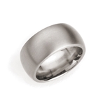 Boccia Wide Titanium Band with Brushed Finish - 103-01 Boccia Wide Titanium Band with Brushed Finish - 103-01