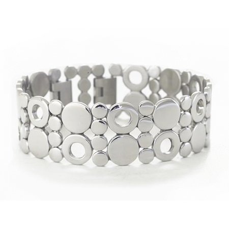 BR1058 - Steelx Stainless Steel Link Bracelet - Click Image to Close