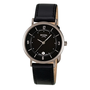Boccia Ultraslim Ttanium Watch w/Sapphire Crystal - 3533-01