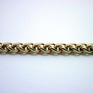 Wheat Link - 18kt Layered Chain
