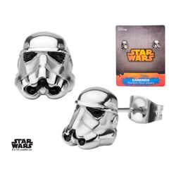 Stormtrooper Star Wars Stainless Steel Studs - SWST3DER01 Stormtrooper Star Wars Stainless Steel Studs - SWST3DER01